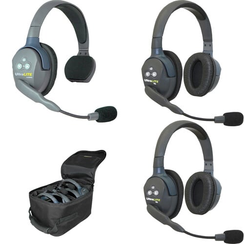 Eartec UltraLITE HD - 3 Person Kit