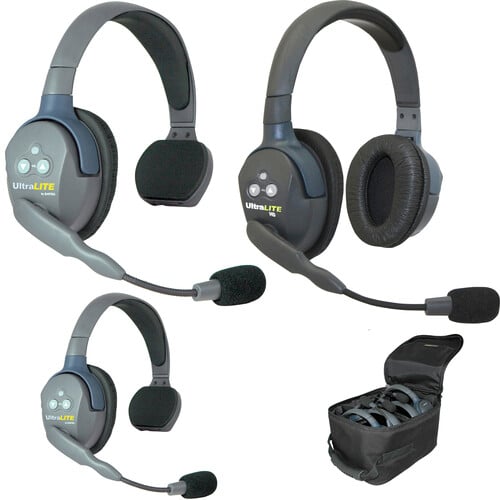 Eartec UltraLITE HD - 3 Person Kit