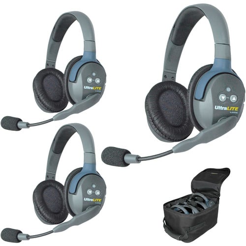 Eartec UltraLITE HD - 3 Person Kit