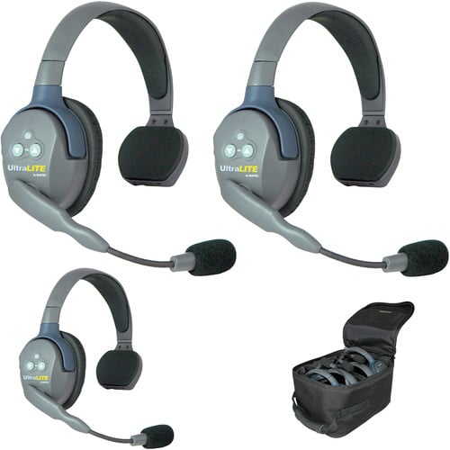 Eartec UltraLITE HD - 3 Person Kit
