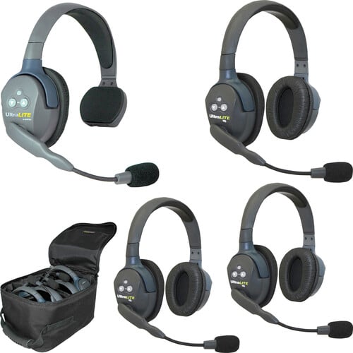 Eartec UltraLITE HD - 4 Person Kit