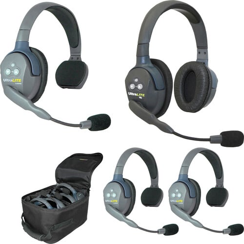 Eartec UltraLITE HD - 4 Person Kit