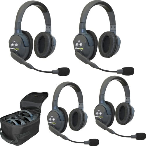 Eartec UltraLITE HD - 4 Person Kit