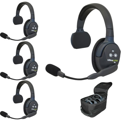 Eartec UltraLITE HD - 4 Person Kit