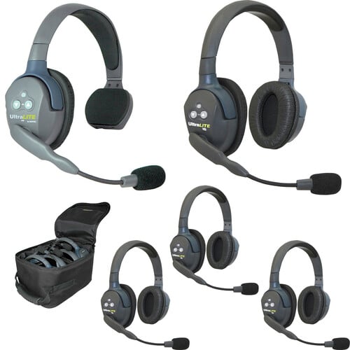 Eartec UltraLITE HD - 5 Person Kit