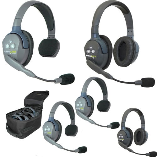 Eartec UltraLITE HD - 5 Person Kit