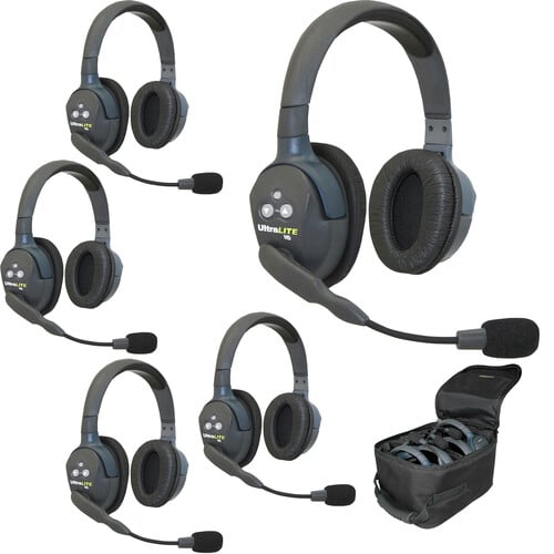 Eartec UltraLITE HD - 5 Person Kit